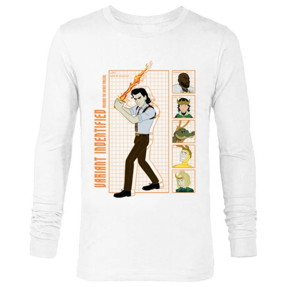 Marvel Loki Variants Identified - Long Sleeve T-Shirt for Men – Customized-White
