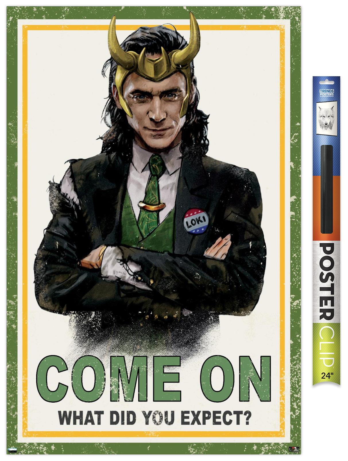 Marvel Loki - What Did You Expect? Wall Poster, 22.375