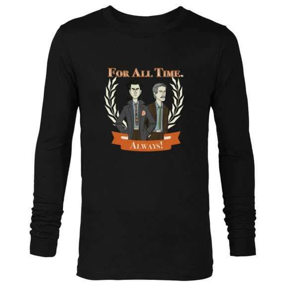 Marvel Loki and Mobius For All Time Always! - Long Sleeve T-Shirt for Men - Customized-Black