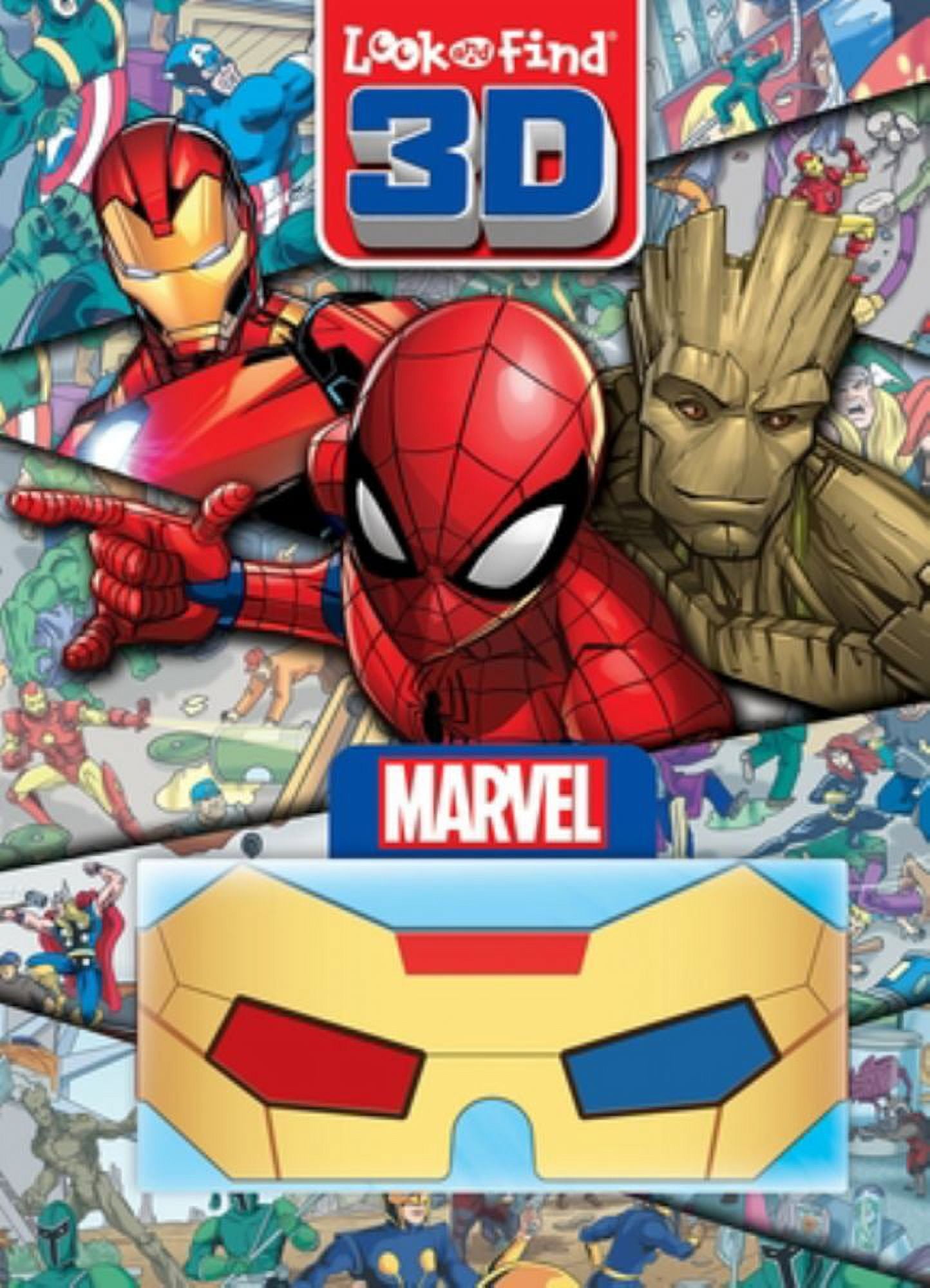 Marvel Searcher PHOENIX INTL: Marvel: Look and Find 3D (Hardcover) - Walmart.com