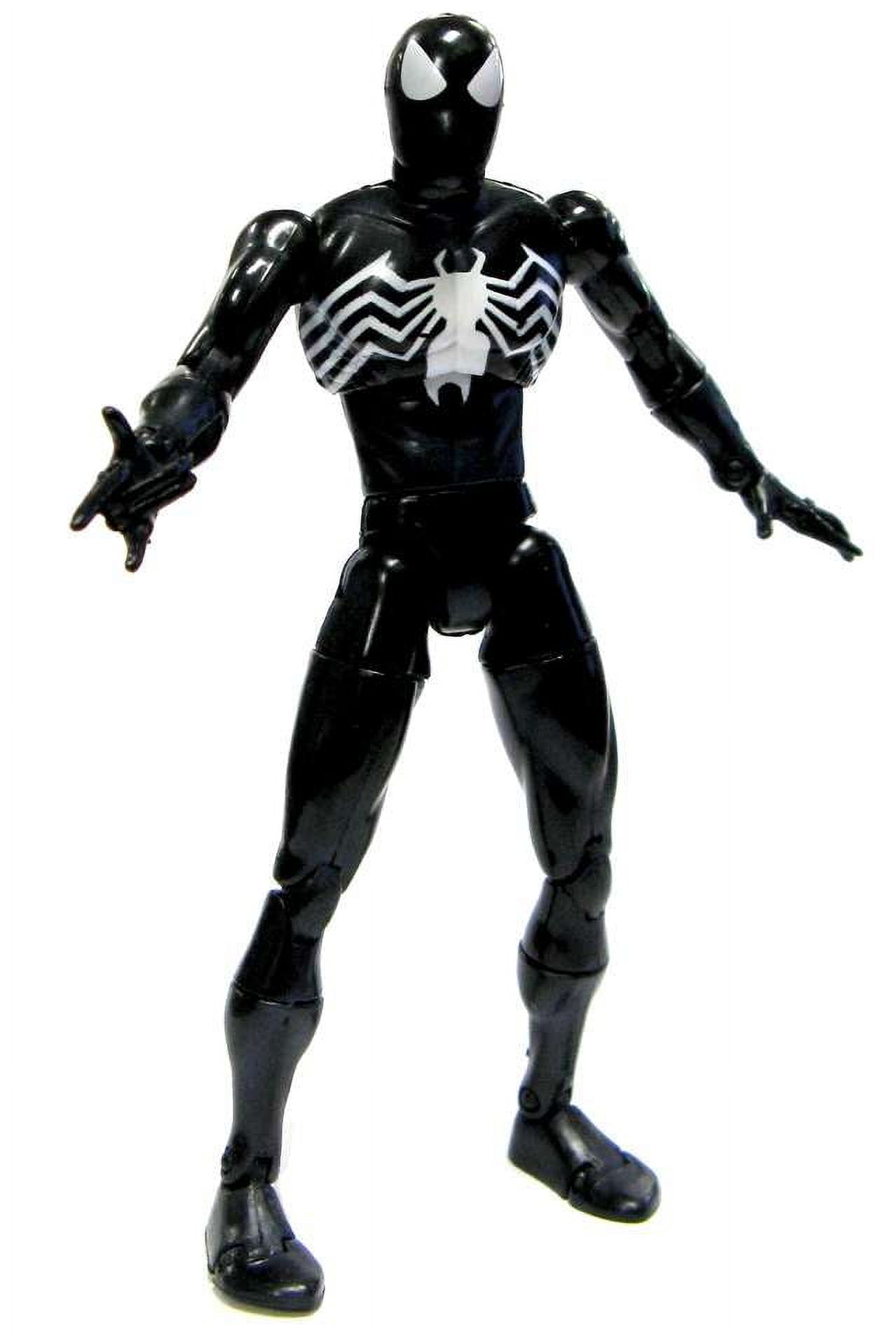 ソフビナル　スパイダーマン　black suit ver. Marvel Loose Black Suit Spider-Man (Red Hulk Ver.) Action Figure
