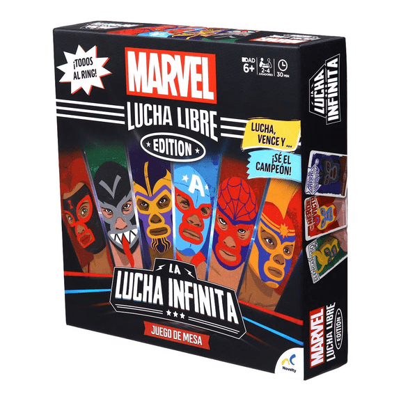 Marvel Lucha Libre Edition: La Lucha Infinita Board Game in Spanish
