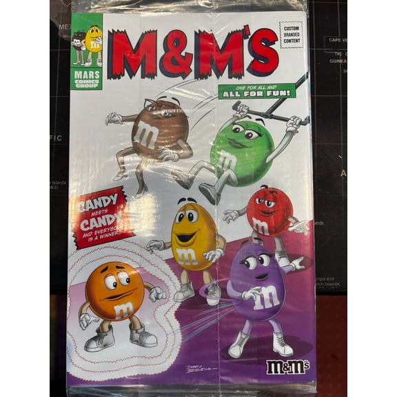 Marvel M&Ms MARS Comic Group 1 per Store