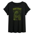 thumbnail image 1 of Marvel - Man-Thing - Juniors Oversized Graphic T-Shirt, 1 of 4
