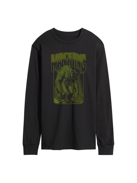 - Man-Thing Men's Long Sleeve Graphic T-Shirt