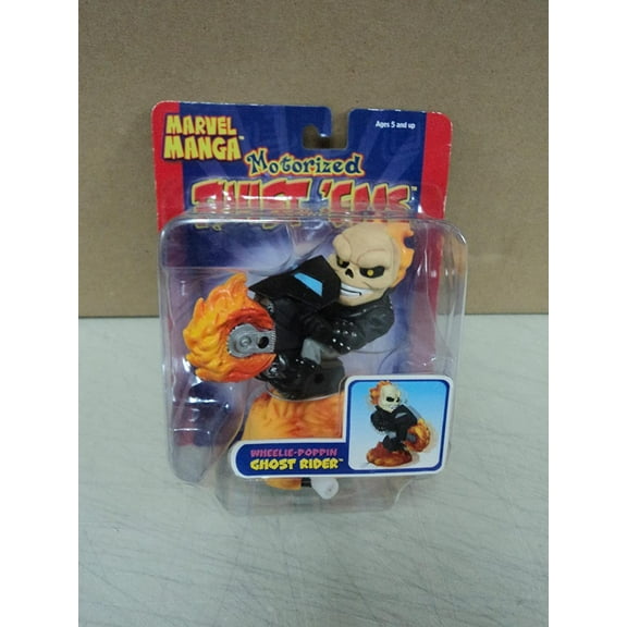Marvel Manga Motorized Twist Ems Wheelie Poppin Ghost Rider Figure