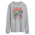 thumbnail image 1 of Marvel - Marvel Group Faded - Men's Long Sleeve Graphic T-Shirt, 1 of 4