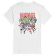 thumbnail image 1 of Marvel - Marvel Group Faded - Men's Short Sleeve Graphic T-Shirt, 1 of 4