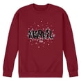 thumbnail image 1 of Marvel - Marvel Holiday Lights - Men's Long Sleeve Crew Fleece Sweatshirt, 1 of 3