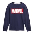 thumbnail image 1 of Marvel - Marvel Logo Boys' Long Sleeve Graphic T-Shirt, 1 of 4