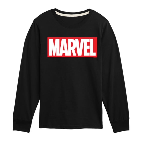 Marvel - Marvel Logo Boys' Long Sleeve Graphic T-Shirt