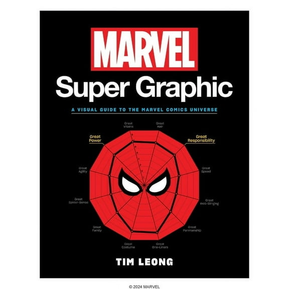 Marvel Marvel Super Graphic: A Visual Guide to the Marvel Comics Universe, (Paperback)