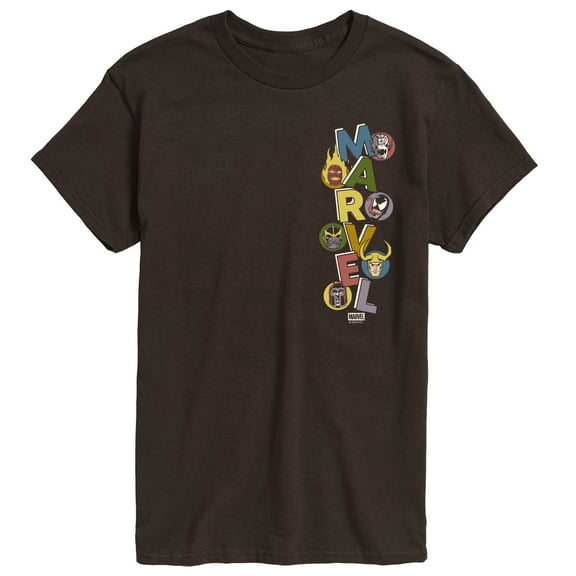 Marvel - Marvel Villains Stacked - Men's Short Sleeve Graphic T-Shirt