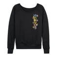 thumbnail image 1 of Marvel - Marvel Villains Stacked - Women's French Terry Long Sleeve Pullover, 1 of 4