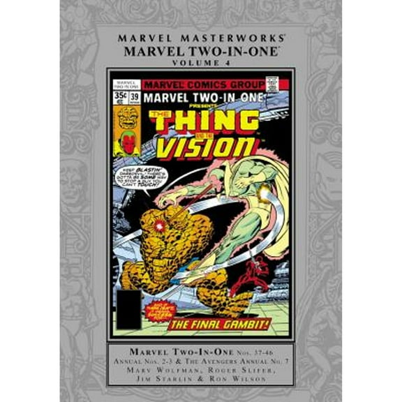 Pre-Owned Marvel Masterworks: Marvel Two-In-One: Marvel Masterworks: Marvel Two-In-One Vol. 4 (Series #4) (Hardcover)