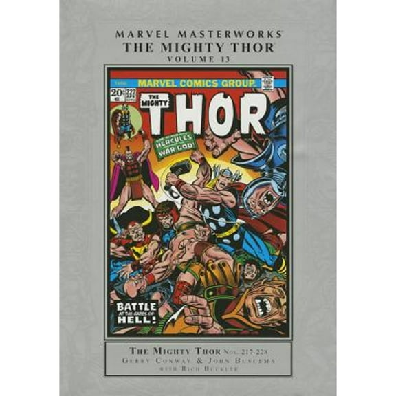 Pre-Owned Marvel Masterworks: The Mighty Thor Volume 13 (Hardcover) by Gerry Conway, John Buscema, Rich Buckler