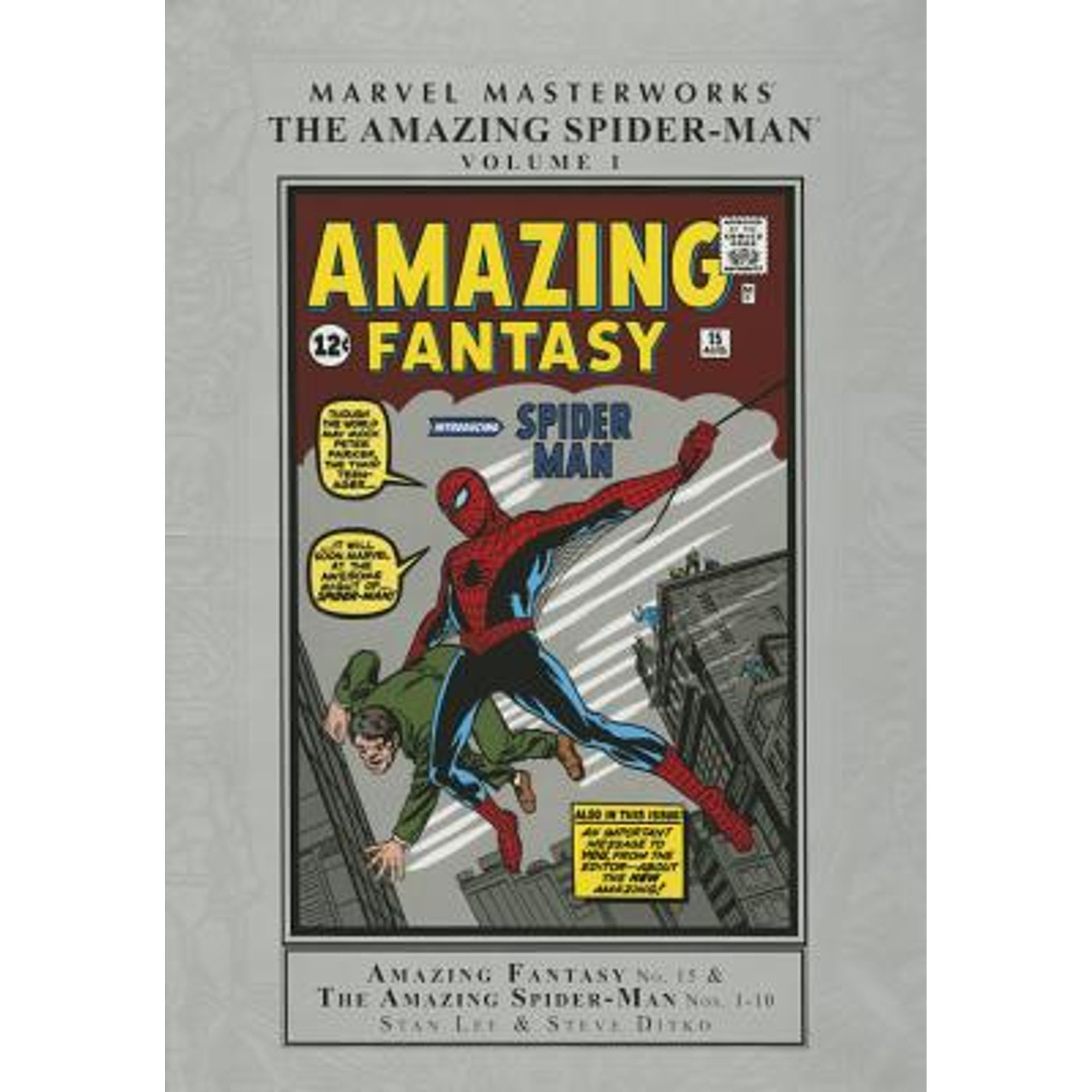Pre-Owned Marvel Masterworks: The Amazing Spider-Man Volume 1 (Hardcover 9780785191315) by Stan Lee