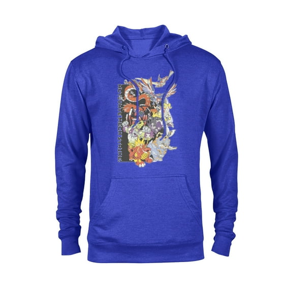 Marvel Mech Strike: Mechasaurs Avengers Activate Mech Strike - Pullover Hoodie for Adults - Customized-Royal