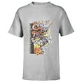 thumbnail image 1 of Marvel Mech Strike: Mechasaurs Avengers Activate Mech Strike - Short Sleeve T-Shirt for Kids - Customized-Athletic Heather, 1 of 5