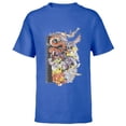 thumbnail image 1 of Marvel Mech Strike: Mechasaurs Avengers Activate Mech Strike - Short Sleeve T-Shirt for Kids - Customized-Royal, 1 of 5