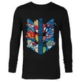 thumbnail image 1 of Marvel Mech Strike: Mechasaurs Avengers Armed for Combat - Long Sleeve T-Shirt for Men - Customized-Black, 1 of 5