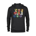 thumbnail image 1 of Marvel Mech Strike: Mechasaurs Avengers Heroes and Mechs - Pullover Hoodie for Adults - Customized-Black, 1 of 5