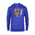 thumbnail image 1 of Marvel Mech Strike: Mechasaurs Avengers Heroes and Mechs - Pullover Hoodie for Adults - Customized-Royal, 1 of 5