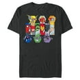 thumbnail image 1 of Marvel Mech Strike: Mechasaurs Avengers Heroes and Mechs - Short Sleeve Blended T-Shirt for Adults - Customized-Dark Heather, 1 of 5