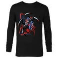 thumbnail image 1 of Marvel Mech Strike: Mechasaurs Avengers Spider-Man Arachno - Long Sleeve T-Shirt for Men - Customized-Black, 1 of 5