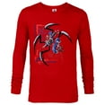 thumbnail image 1 of Marvel Mech Strike: Mechasaurs Avengers Spider-Man Arachno - Long Sleeve T-Shirt for Men - Customized-New Red, 1 of 5