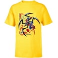 thumbnail image 1 of Marvel Mech Strike: Mechasaurs Avengers Spider-Man Arachno - Short Sleeve T-Shirt for Kids - Customized-Yellow, 1 of 5