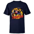 thumbnail image 1 of Marvel Mech Strike: Mechasaurs Avengers Spider-Man Mech - Short Sleeve T-Shirt for Kids - Customized-Navy, 1 of 5
