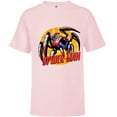 thumbnail image 1 of Marvel Mech Strike: Mechasaurs Avengers Spider-Man Mech - Short Sleeve T-Shirt for Kids - Customized-Soft Pink, 1 of 5
