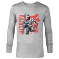 thumbnail image 1 of Marvel Mech Strike: Mechasaurs Avengers Ultron Primeval - Long Sleeve T-Shirt for Men - Customized-Athletic Heather, 1 of 5