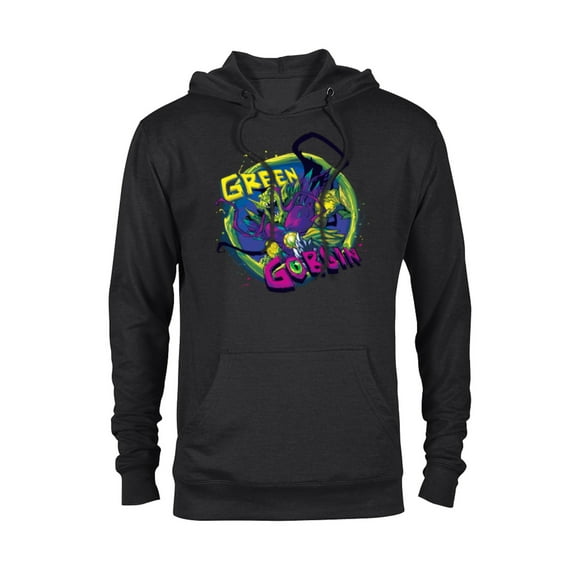 Marvel Mech Strike: Monster Hunters Green Goblin - Pullover Hoodie for Adults - Customized-Black