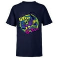 thumbnail image 1 of Marvel Mech Strike: Monster Hunters Green Goblin - Short Sleeve T-Shirt for Kids - Customized-Navy, 1 of 5