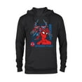 thumbnail image 1 of Marvel Mech Strike: Monster Hunters Spider-Man Mech Up - Pullover Hoodie for Adults - Customized-Black, 1 of 5