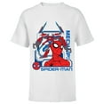 thumbnail image 1 of Marvel Mech Strike: Monster Hunters Spider-Man Mech Up - Short Sleeve T-Shirt for Kids - Customized-White, 1 of 5