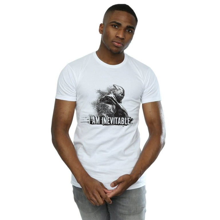 Marvel Men s Avengers Endgame I Am Inevitable T Shirt