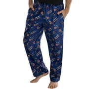Marvel Men's Captain America Retro Allover Print Loungewear Pajama Pants