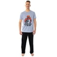 thumbnail image 1 of Marvel Men's Deadpool Pajamas Common Sense Is Tingling 2 Piece Pajama Set, 1 of 6