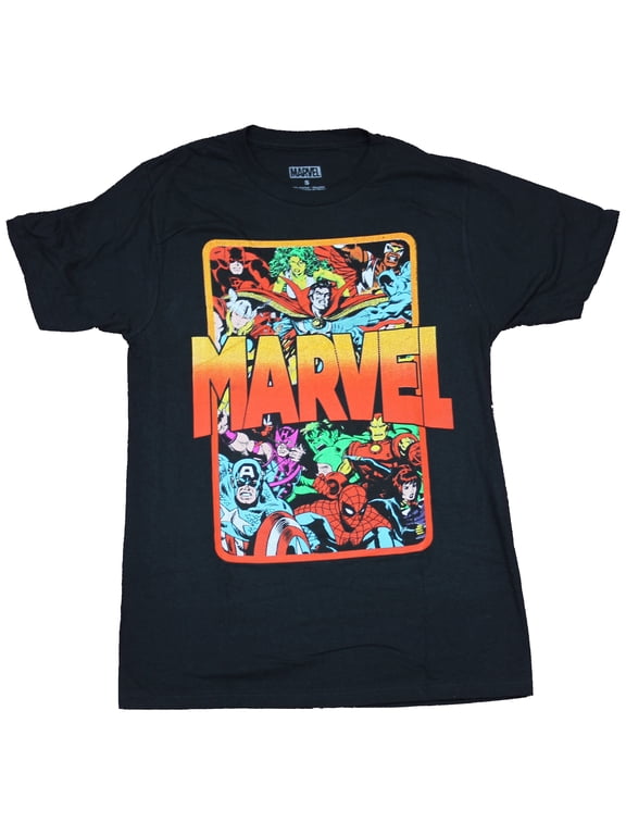Marvel Men's Group Graphic T-Shirt
