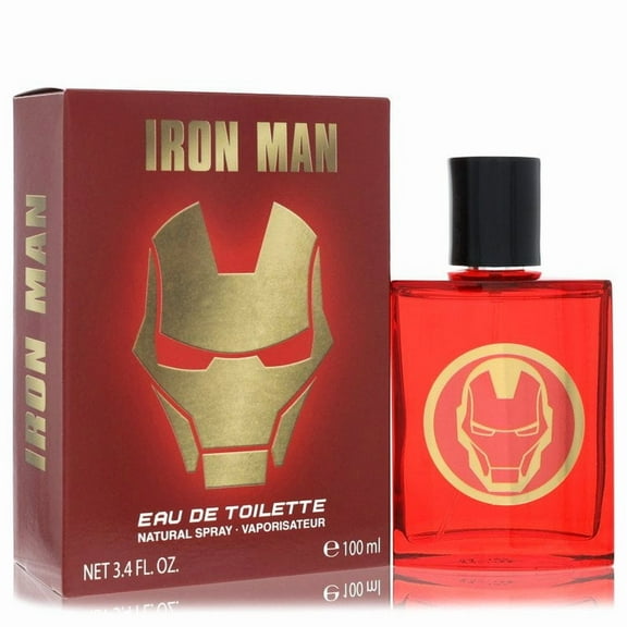 IRON MAN by Marvel 3.4 OZ EAU DE TOILETTE SPRAY NEW in Box for Children