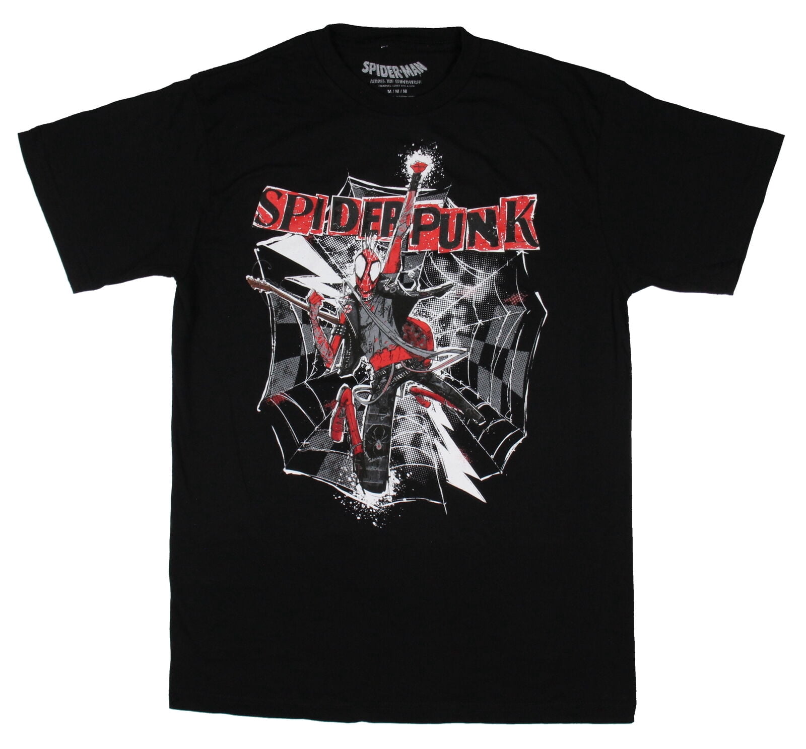 Marvel Men s Spider Man Across The Spider Verse Spider Punk T Shirt marvel-men-s-spider-man-across-the-spider-verse-spider-punk-t-shirt