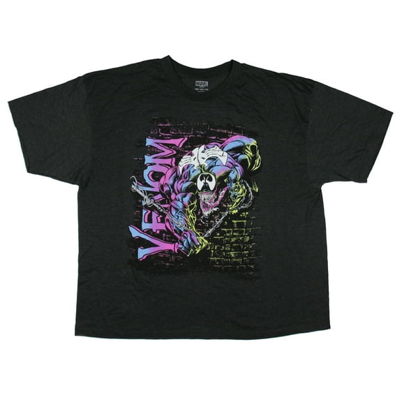 Marvel Men's Venom Unleashed Bulging Muscles Design Adult T-Shirt