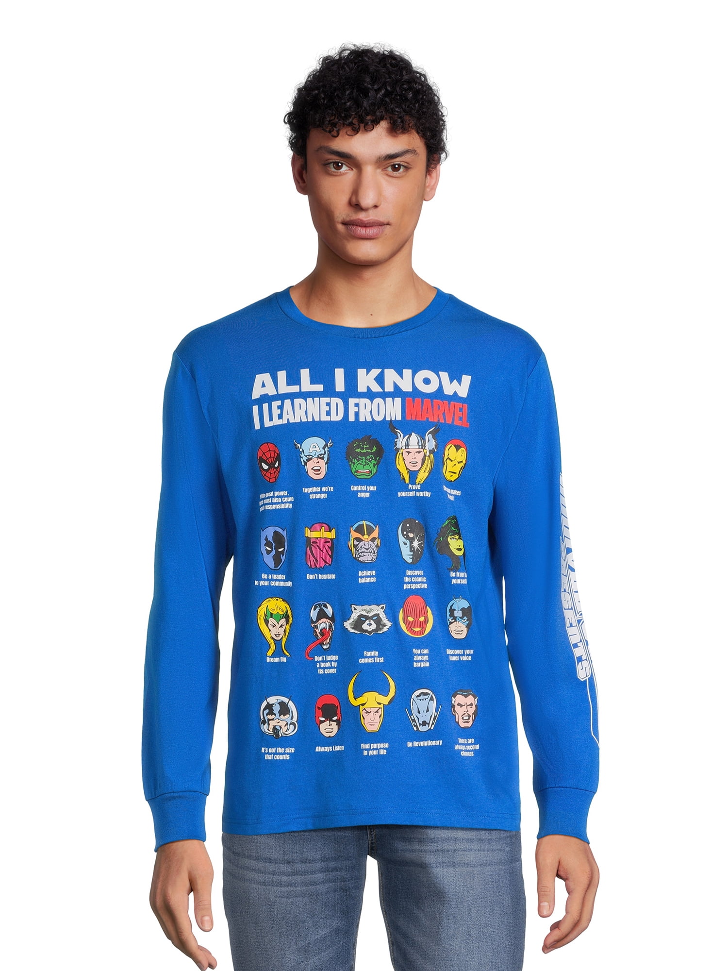 Marvel graphic tees 2025