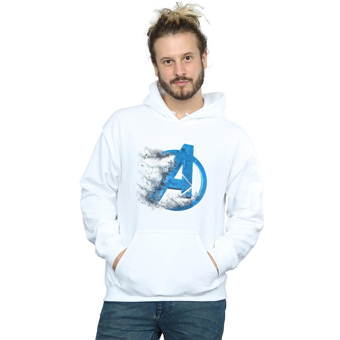 Avengers endgame white hoodie 2025