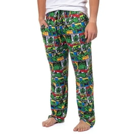 Marvel Mens The Avengers Vintage Superhero Comic Sleep Pajama Pants Walmart