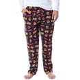 thumbnail image 1 of Marvel Mens' Deadpool Chimichangas Food Truck Icon Sleep Pajama Pants, 1 of 6