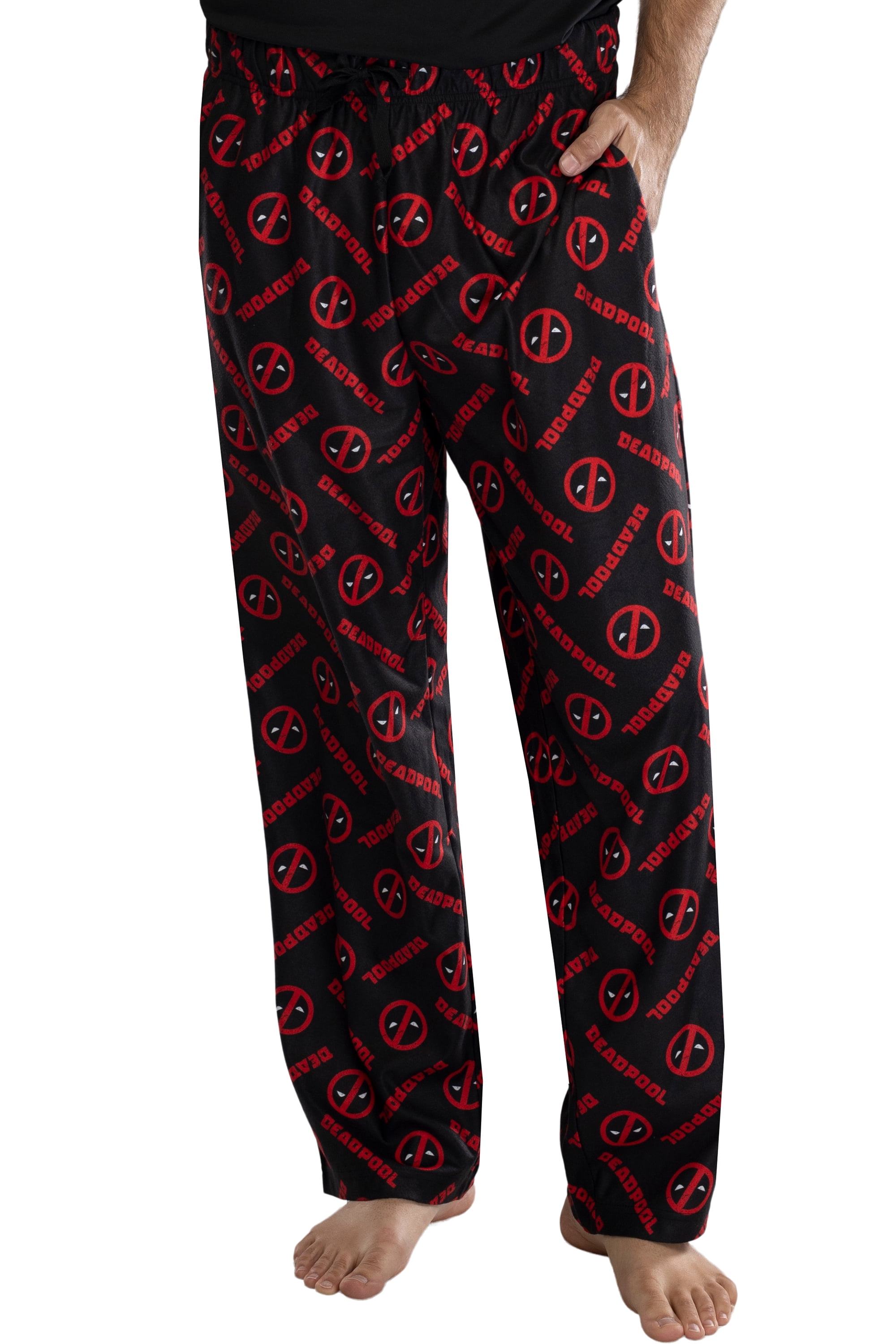 Marvel Avengers Black Panther Deadpool Spiderman - Conjunto de pijama para  hombre adulto